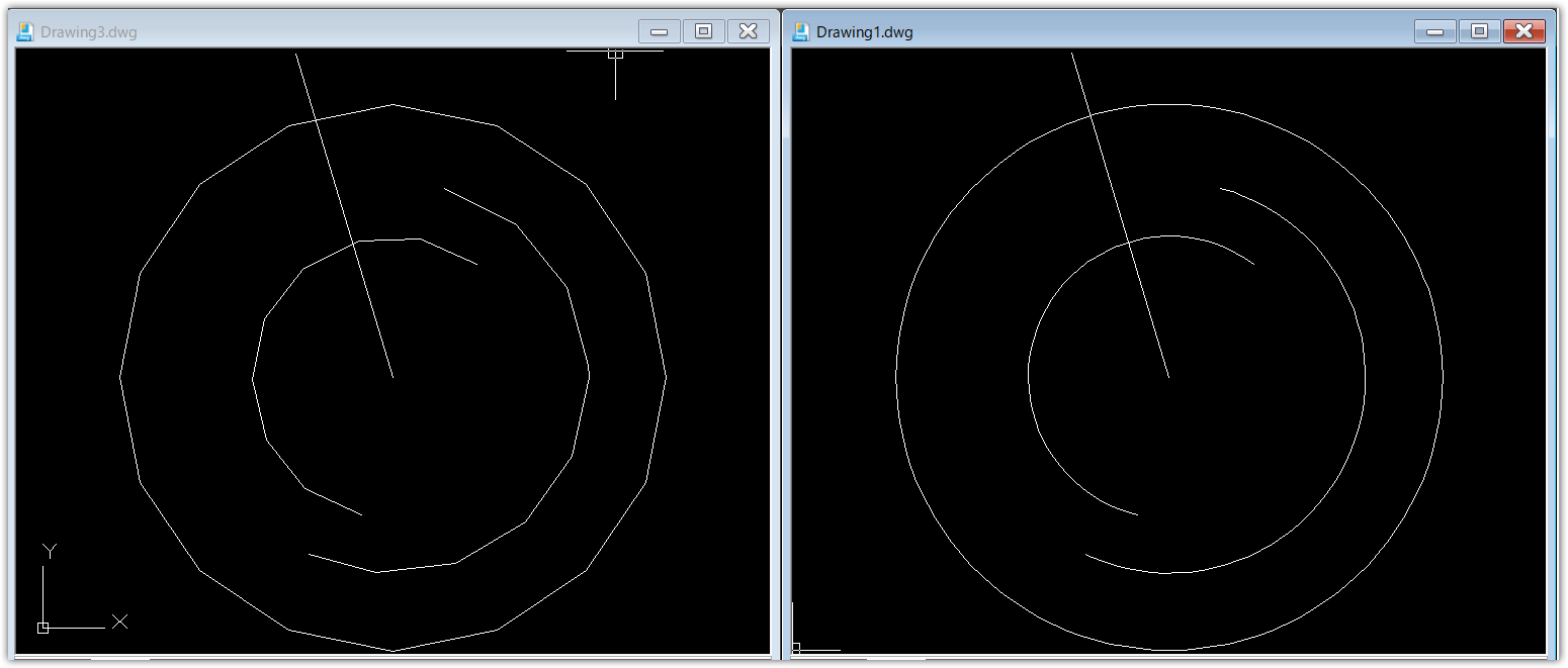 CAD用デスクトップ(ジャンク) 帰省ラスト値下げ AutoCAD）図形のサイズを拡大・縮小してみました | CADソフト